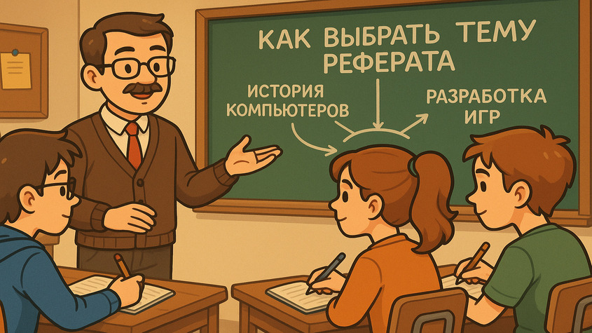 выбираем тему реферата вместе