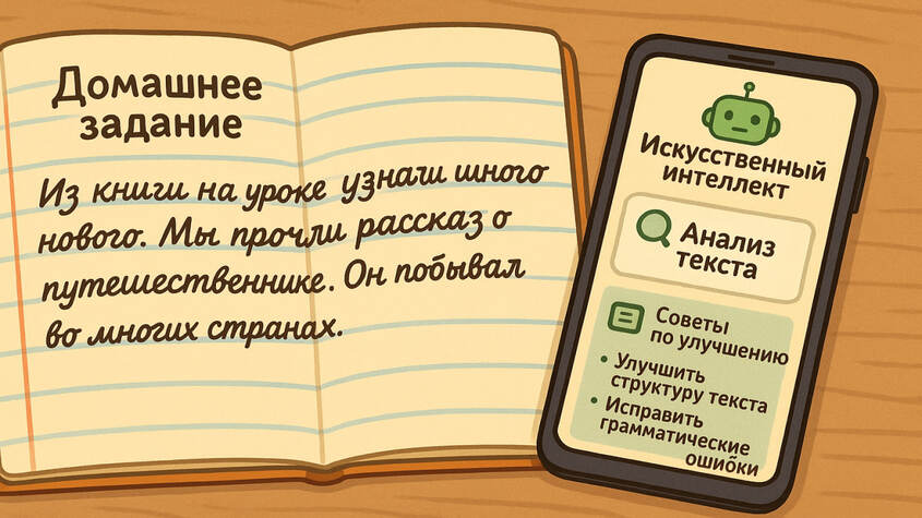 домашняя работа с чатом гпт