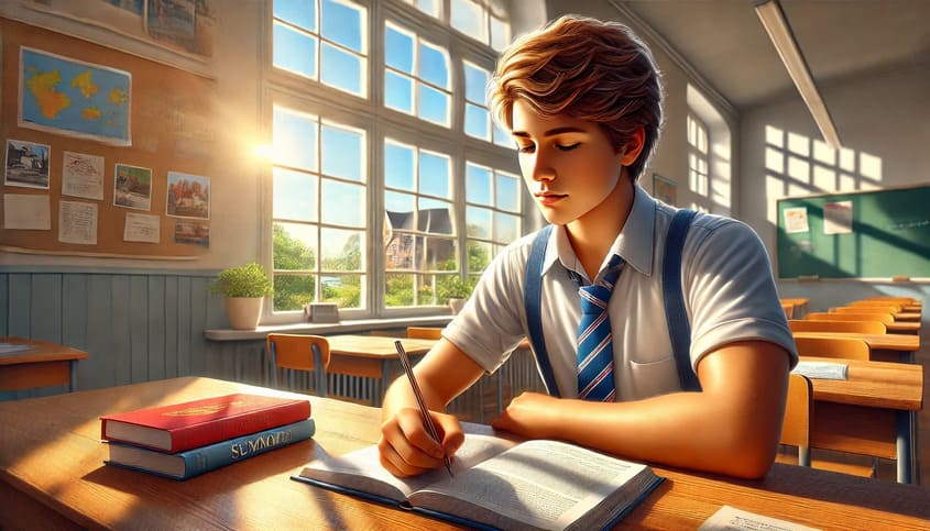учеба на каникулах