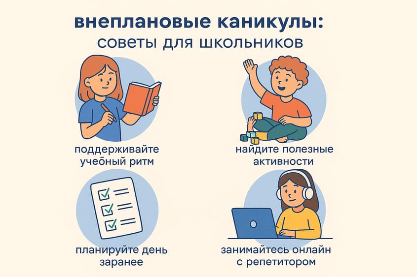 что делать на каникулах?